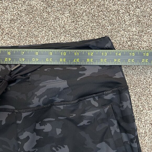 G Gradual Women's Joggers Pants Size S Gray Camo High Waist Zipper Pockets EUC - Picture 12 of 16